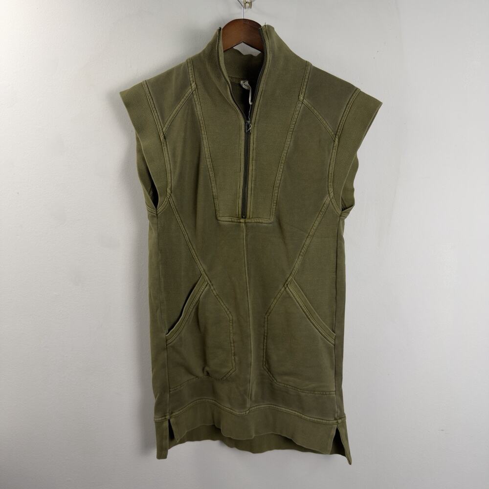 Daily Practice By Anthropologie Meru Zip Front Mini Dress Size XSmall